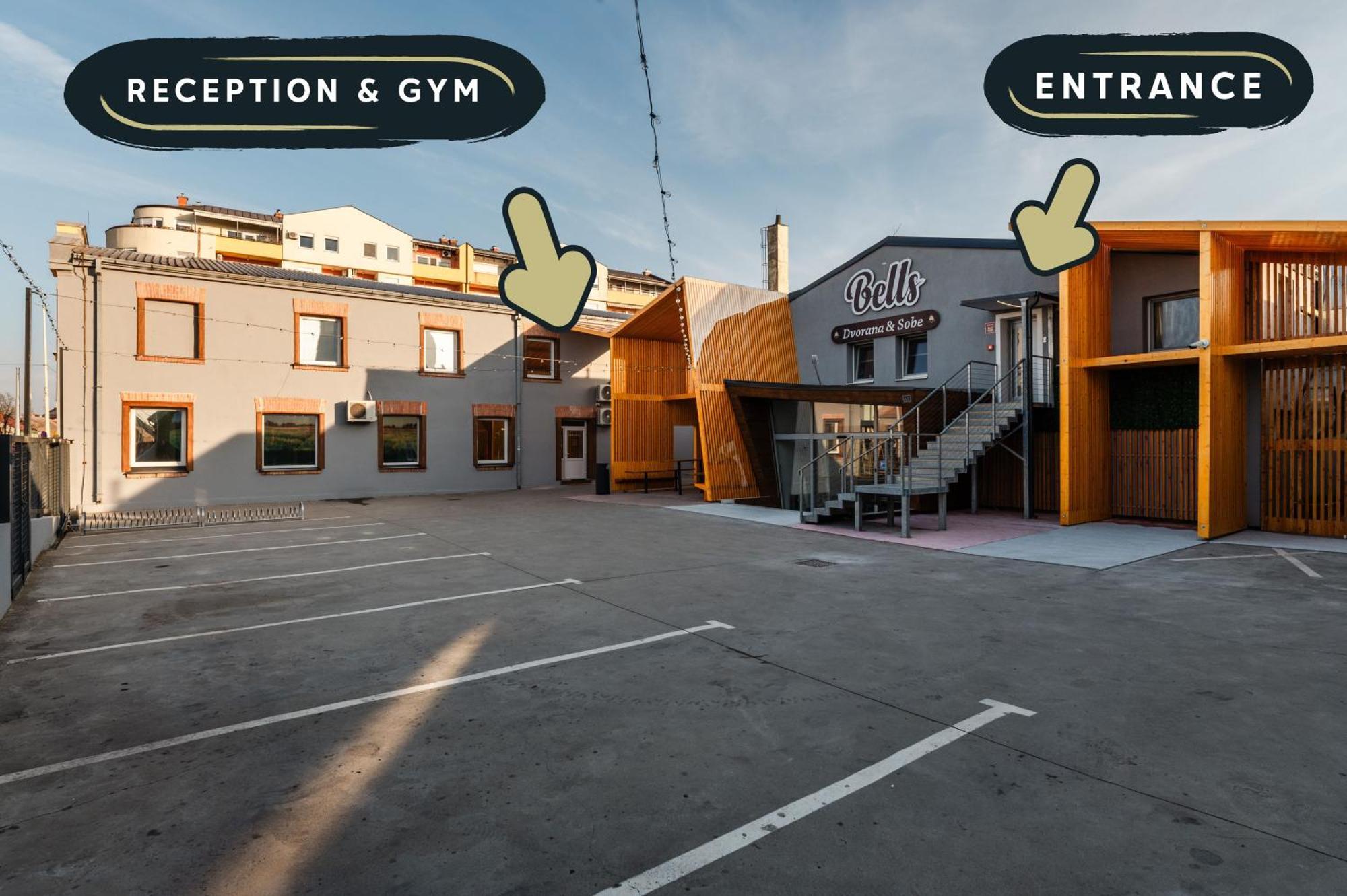 Bells Osijek Otel Dış mekan fotoğraf